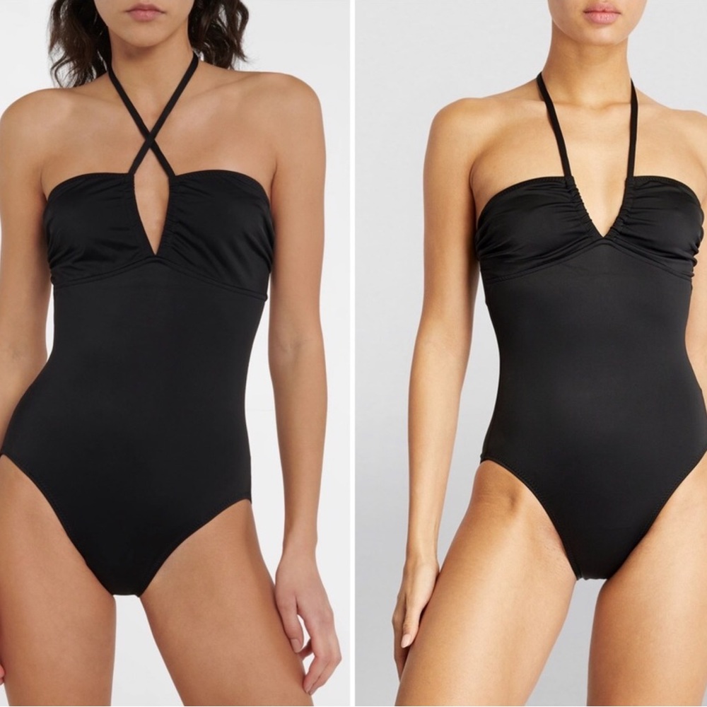Norma Kamali Black One-Piece Swimsuit